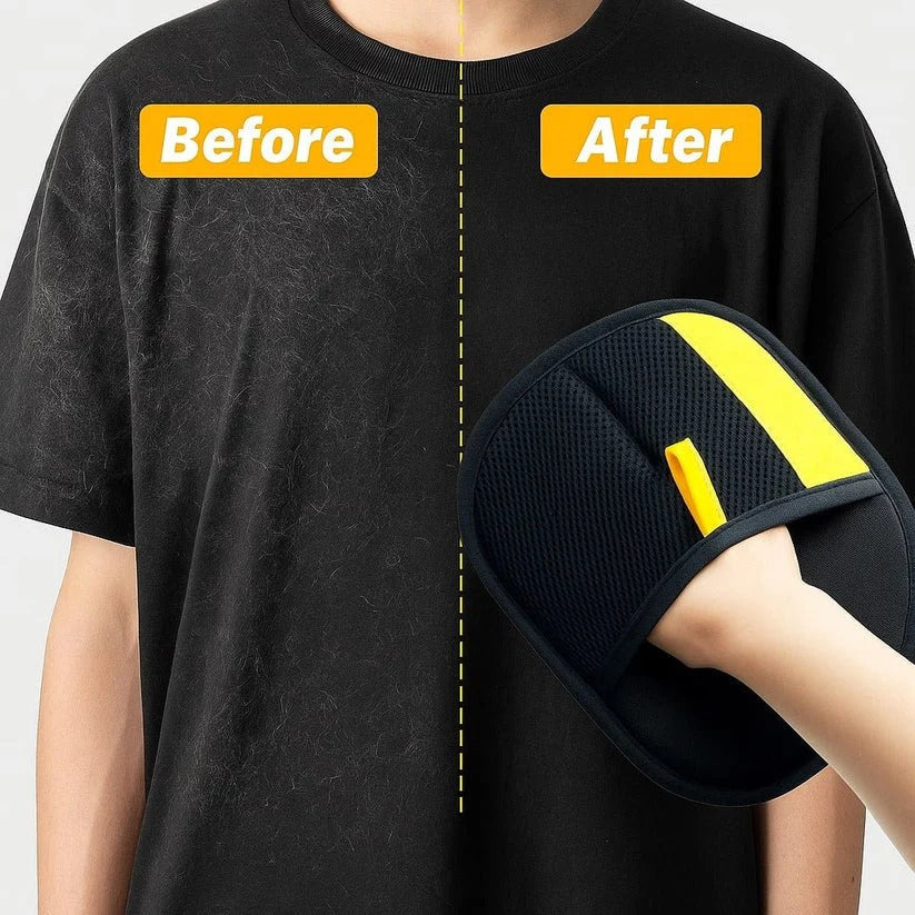 static pet hair removal glove